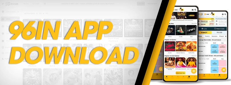 Welcome To 96in App: Best Online Gaming in India